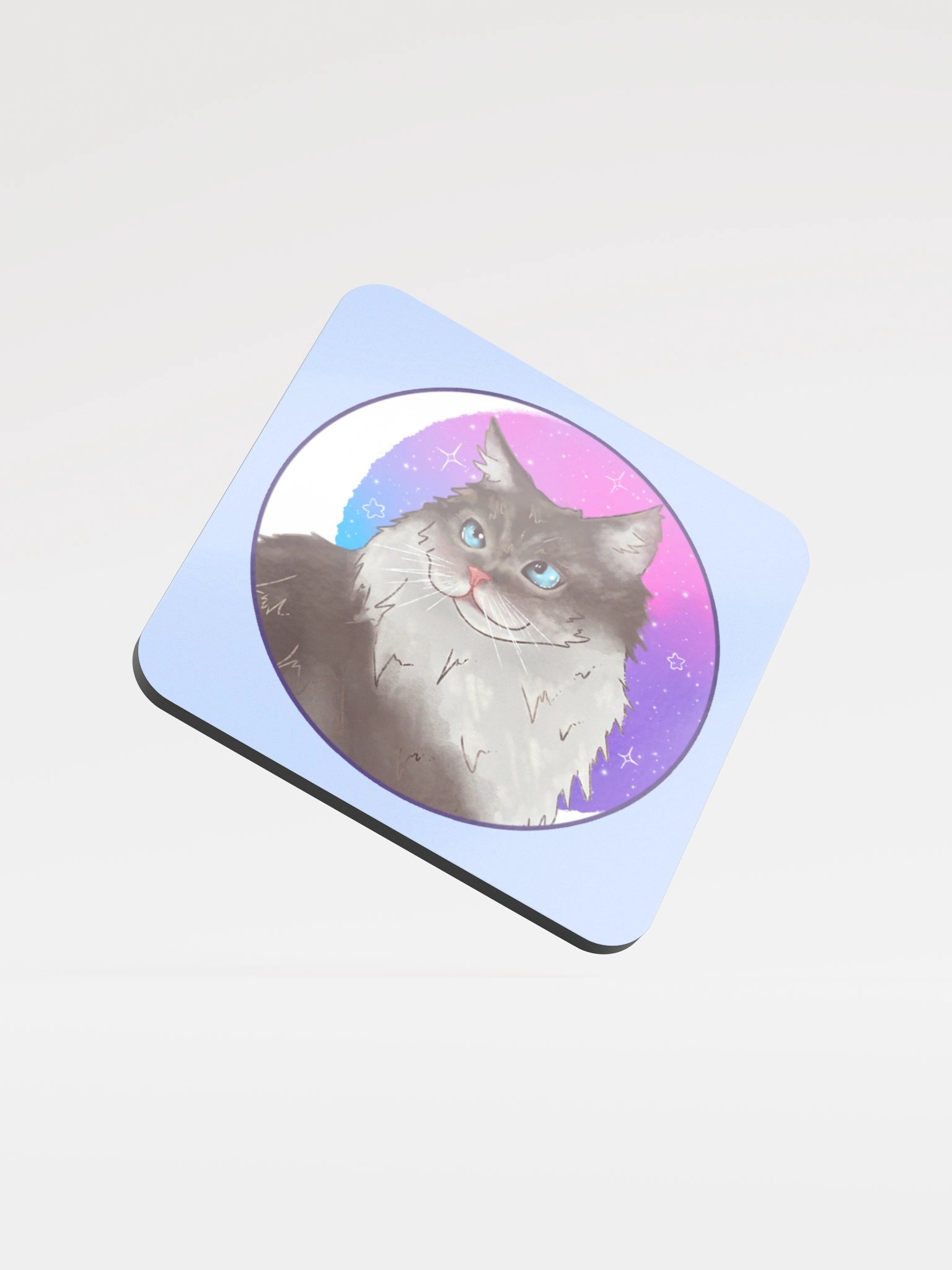 Mellow Moon coaster for Cats Protection product image (1)
