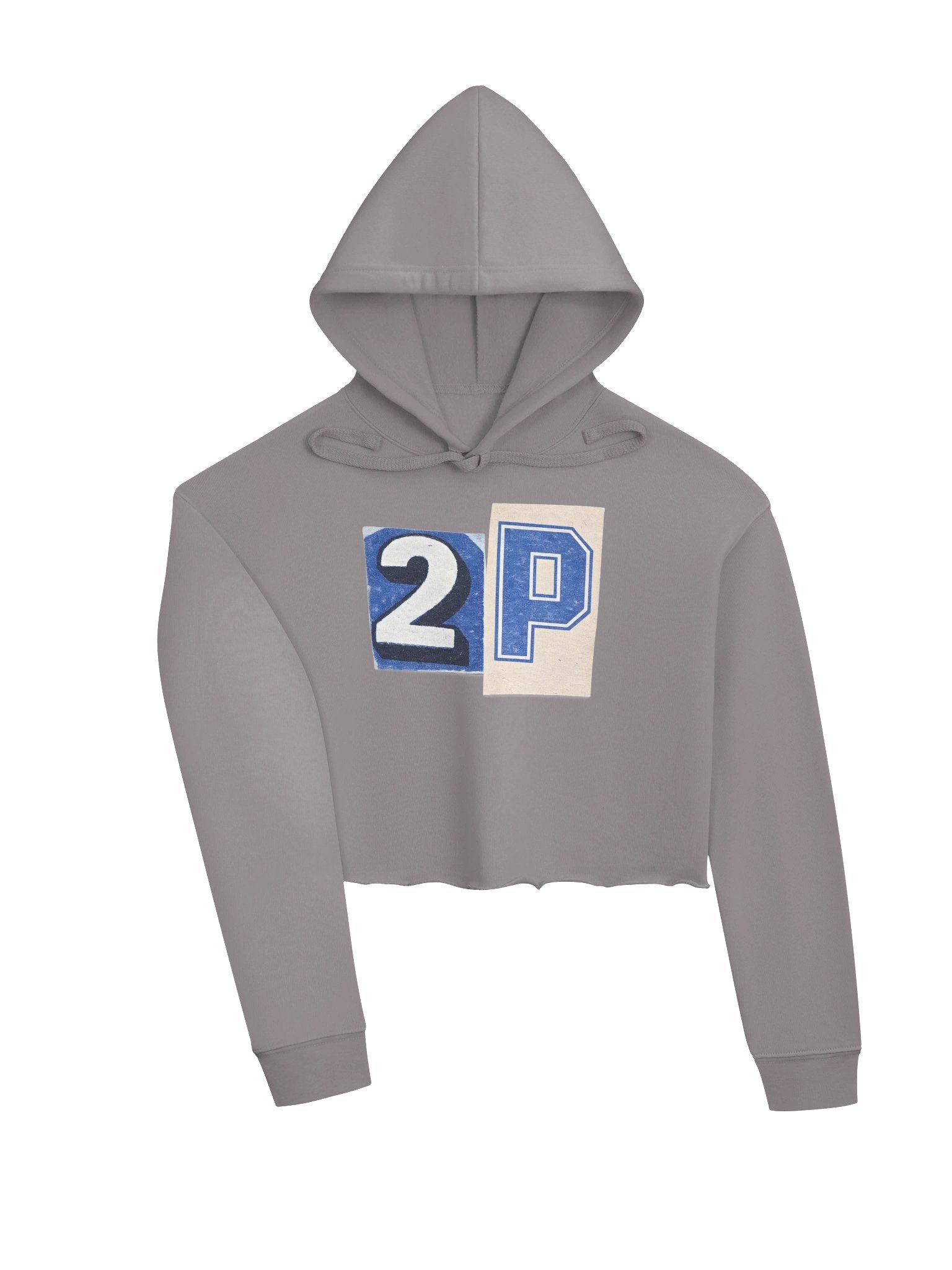 2P Patchwork Crop Hoodie product image (6)