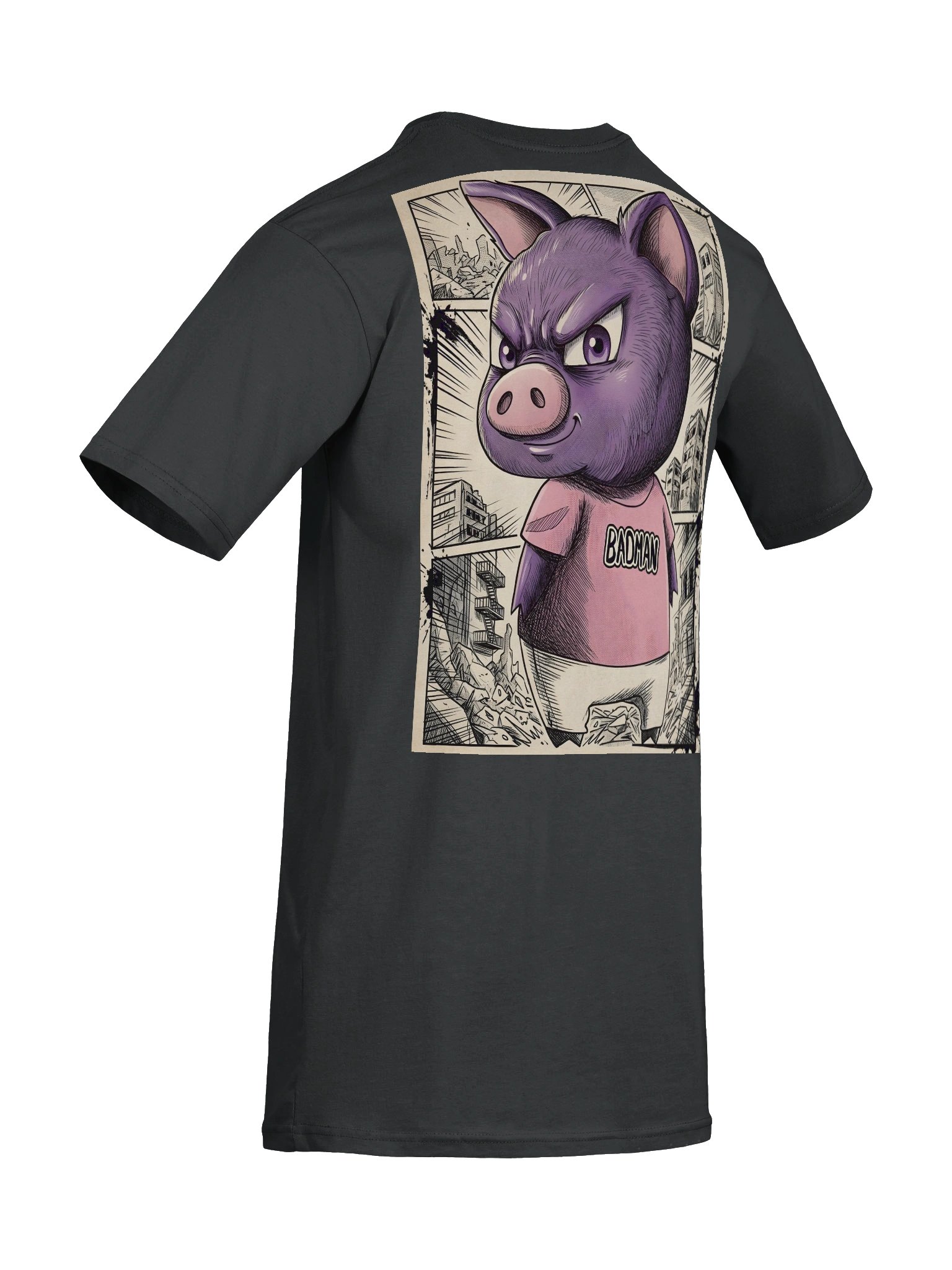 Badman Piggy Tee product image (8)