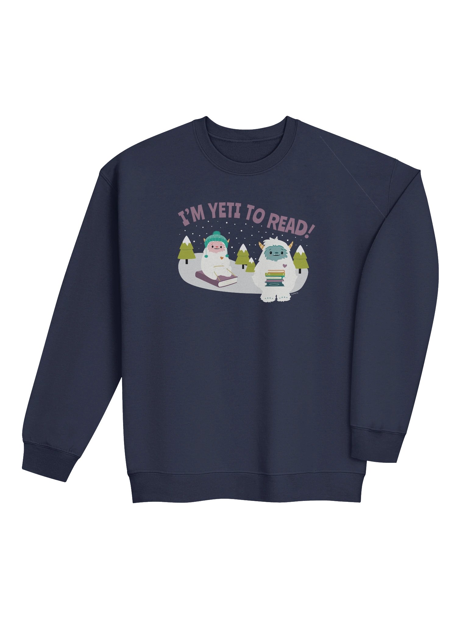 I'm Yeti to Read! Sweatshirt product image (37)