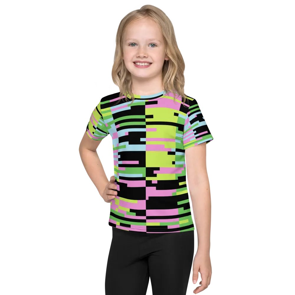 Abstract Color Blocks Kids T-Shirt product image (1)