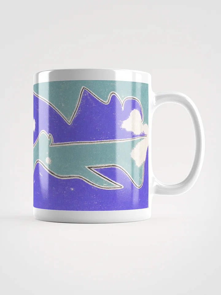 Abstract 8A 04.15.09 White Glossy Mug product image (2)