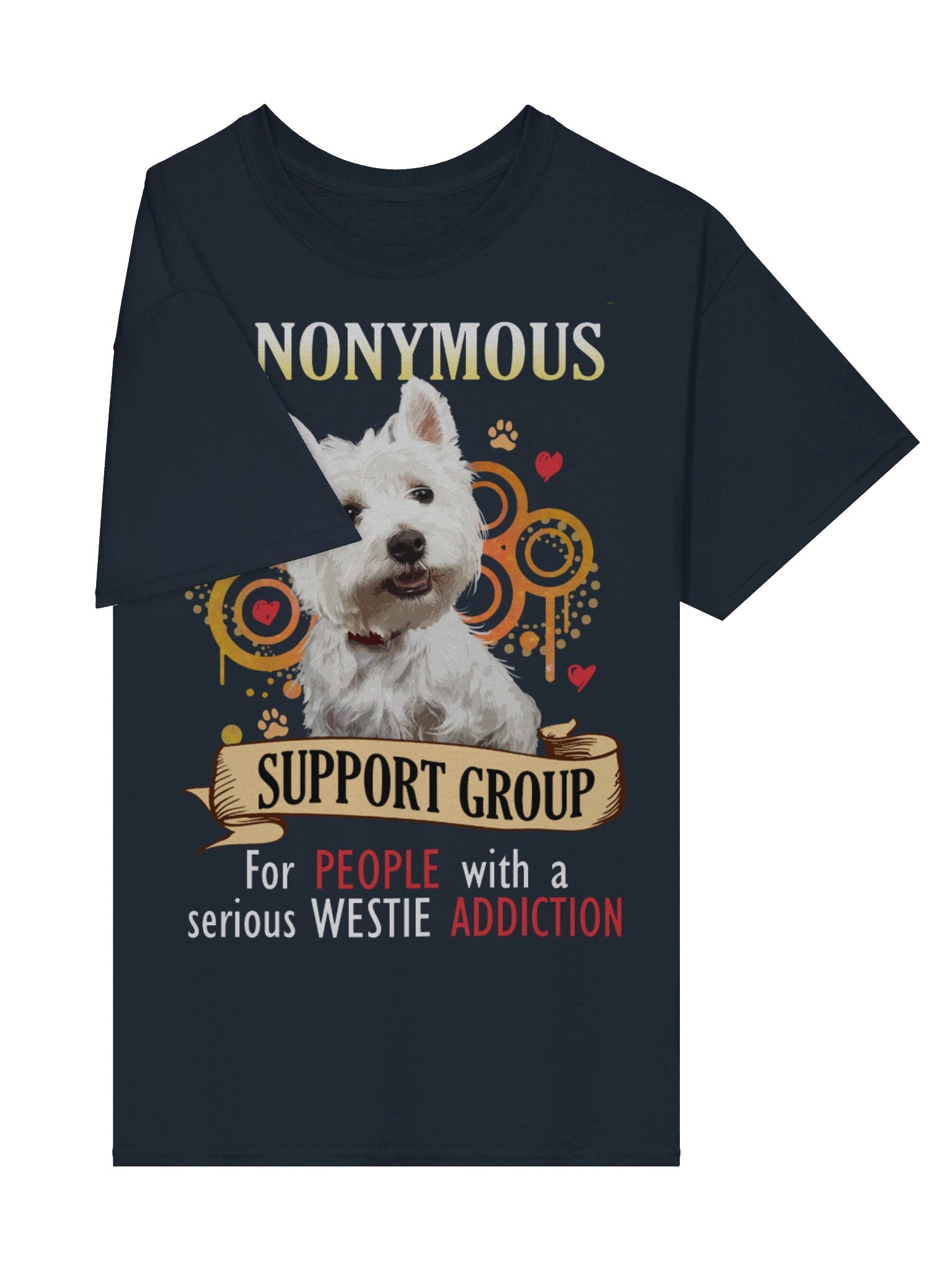 Westies Anonymous Support Group T-Shirt product image (19)