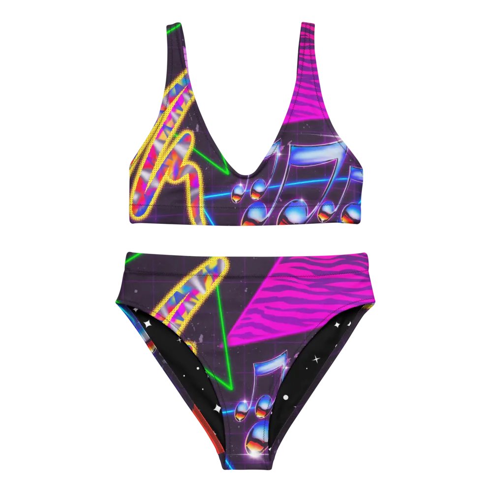 80's High - Retro Collection Synthwave Two Piece Bikini product image (6)