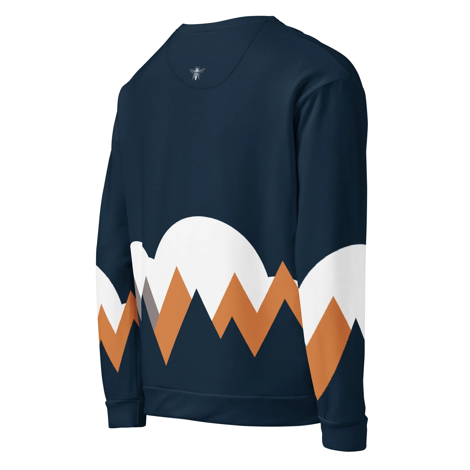 Celestial Moon Phases Sweatshirt Cosmic Mountains product image (6)