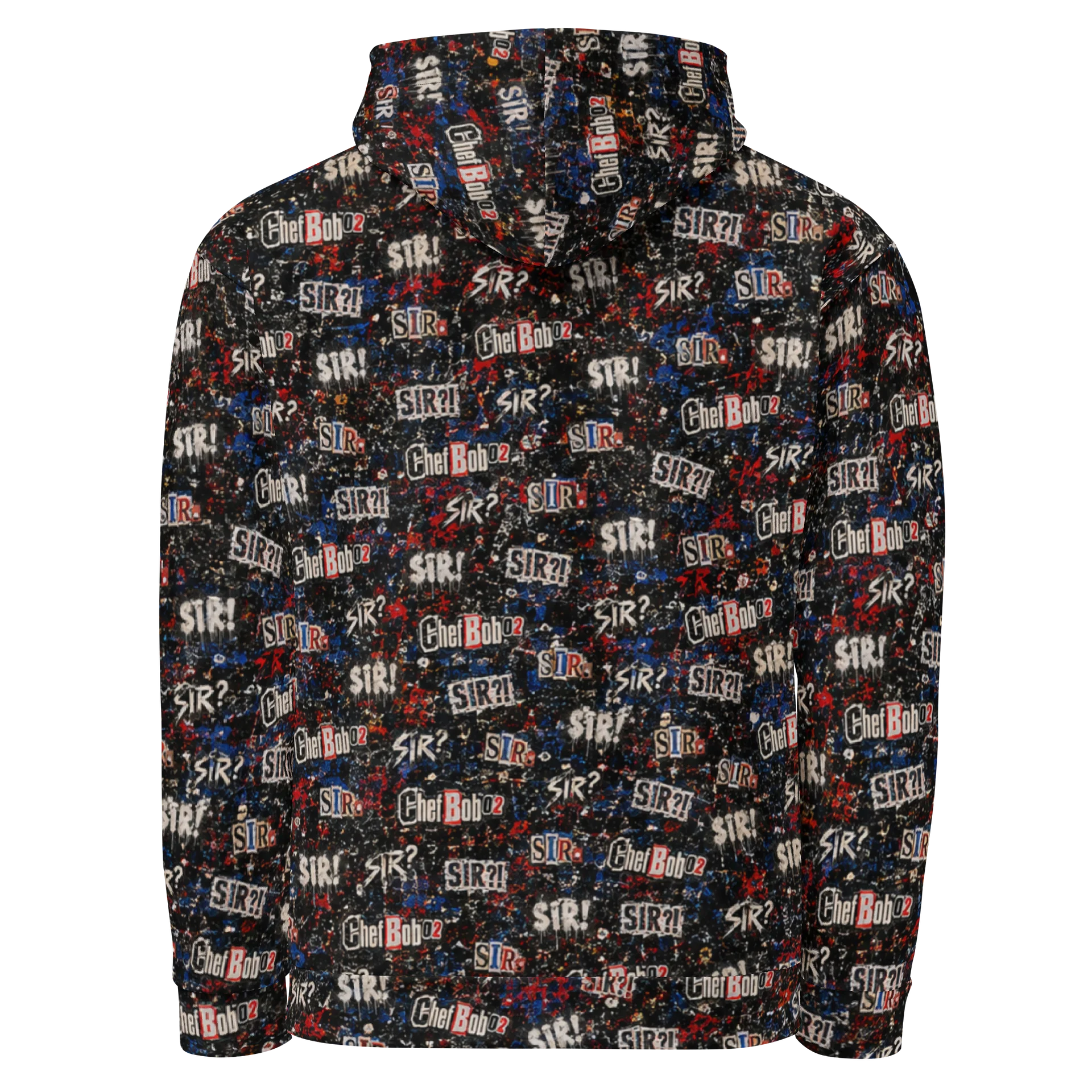CB02 - ‘SIR’ Allover Print Hoodie product image (2)