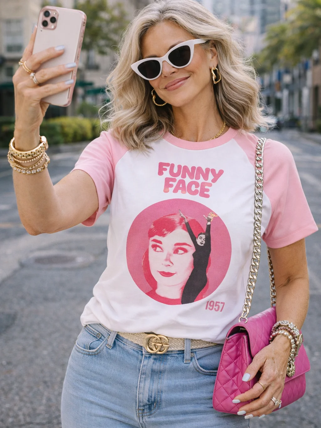 Funny Face 1957 Graphic Tee product image (2)