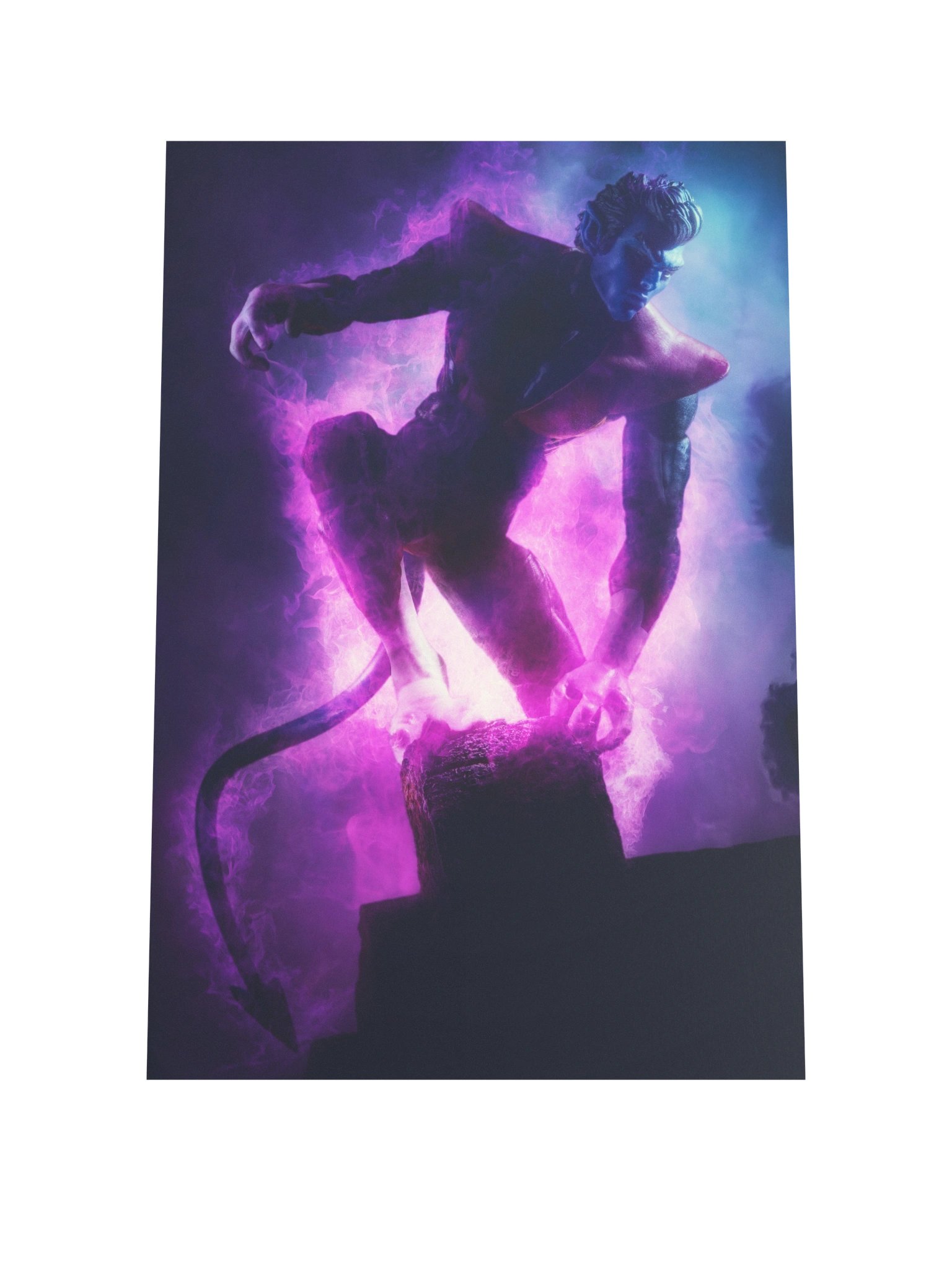 The Blue Devil 12x18 Print product image (1)