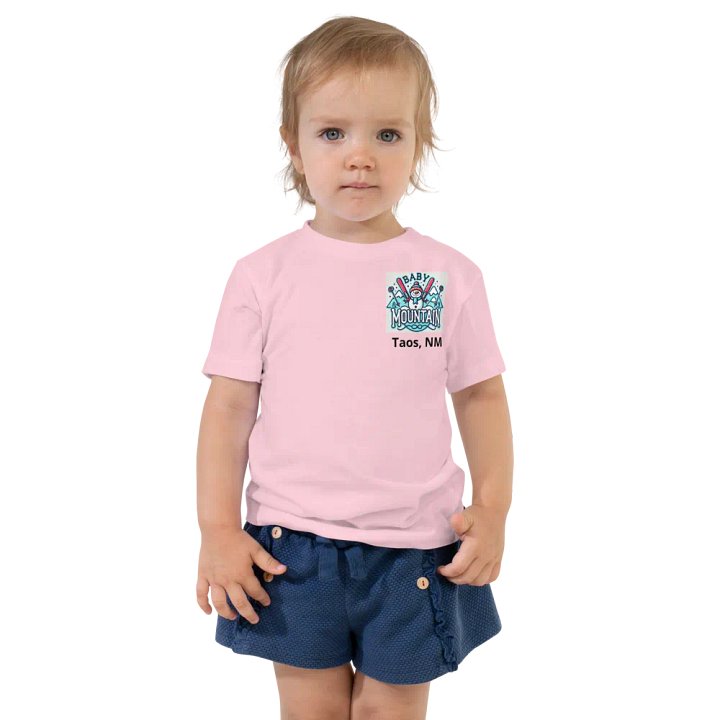 Snowman Ski Adventure Toddler T-Shirt - Taos, NM product image (3)