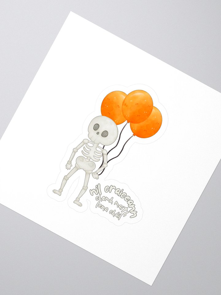 Níl Craiceann Chomh Maith Lena Cháil Sticker product image (2)