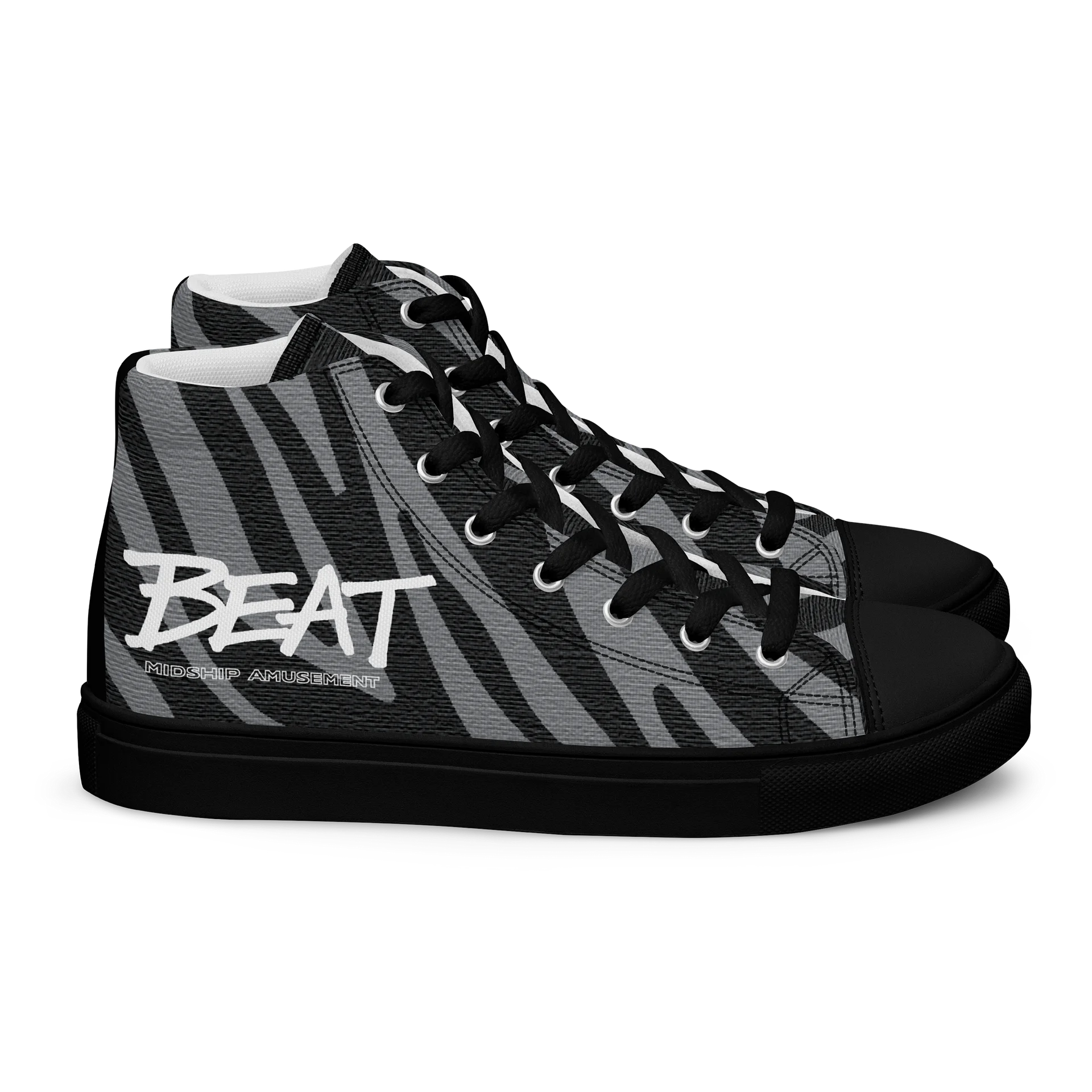 Beat High Top Canvas Shoes product image (5)