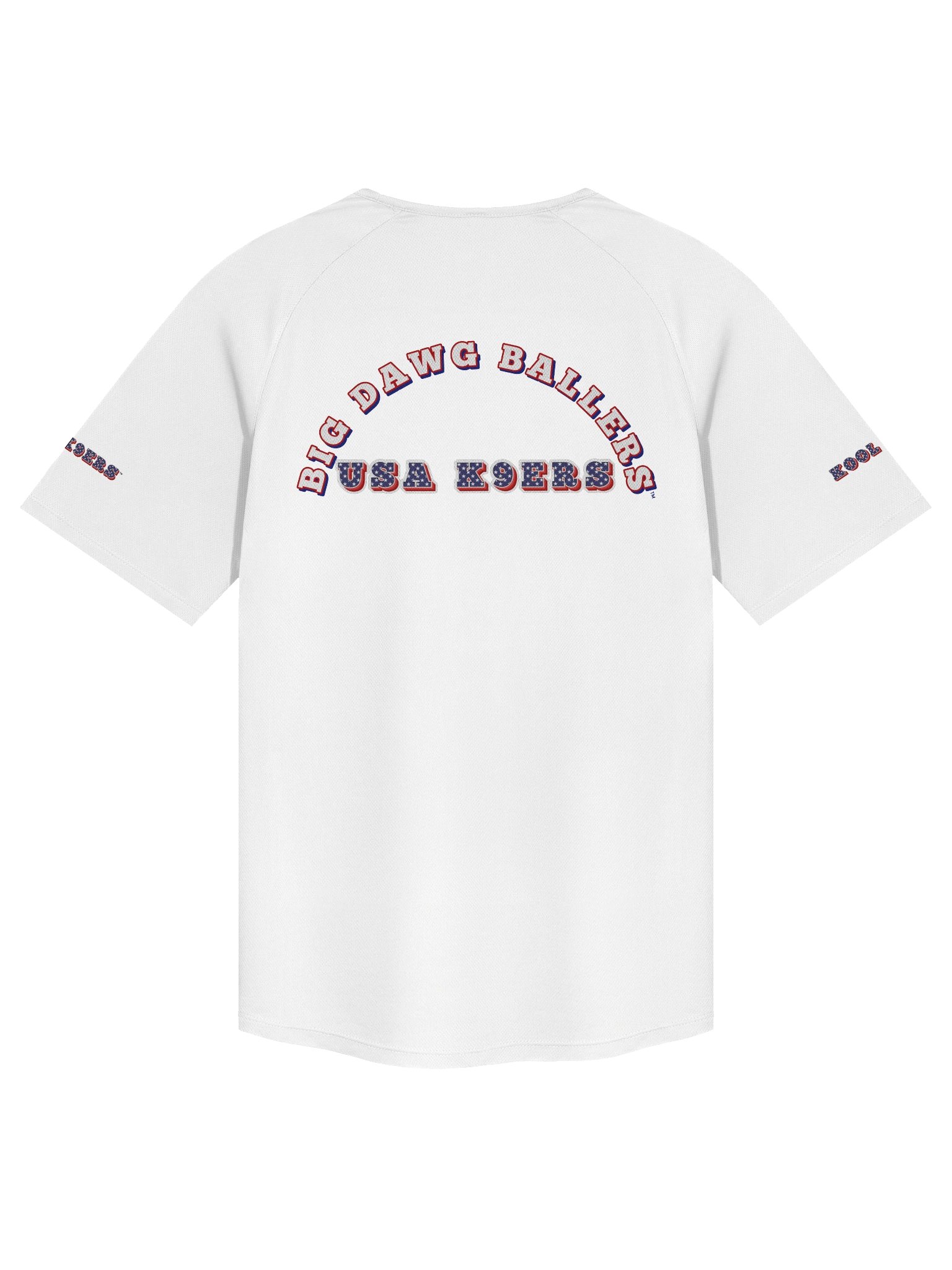 USA K9ERS Soccer Cane Corso Unisex Sports Jersey product image (2)