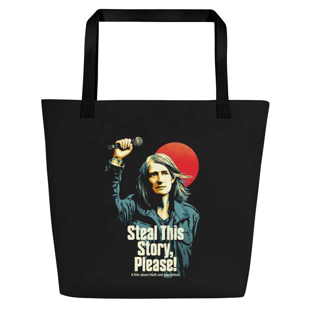 Steal This Story Please - Black Tote product image (1)