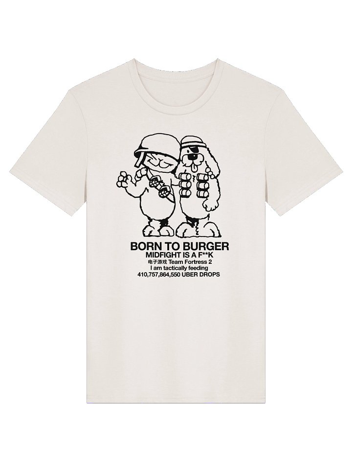 TF2 Friends Burger Shirt product image (1)