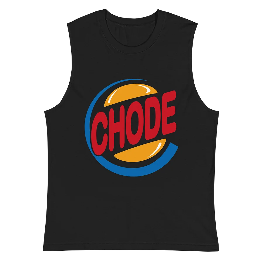 Chode Burger muscle tank product image (2)