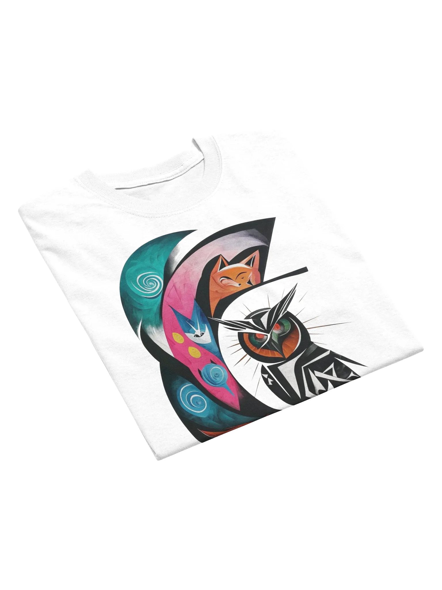 Eclipse Guardian: The Watchful Spirit - Relaxed Streetwear Vibes T-Shirt product image (4)