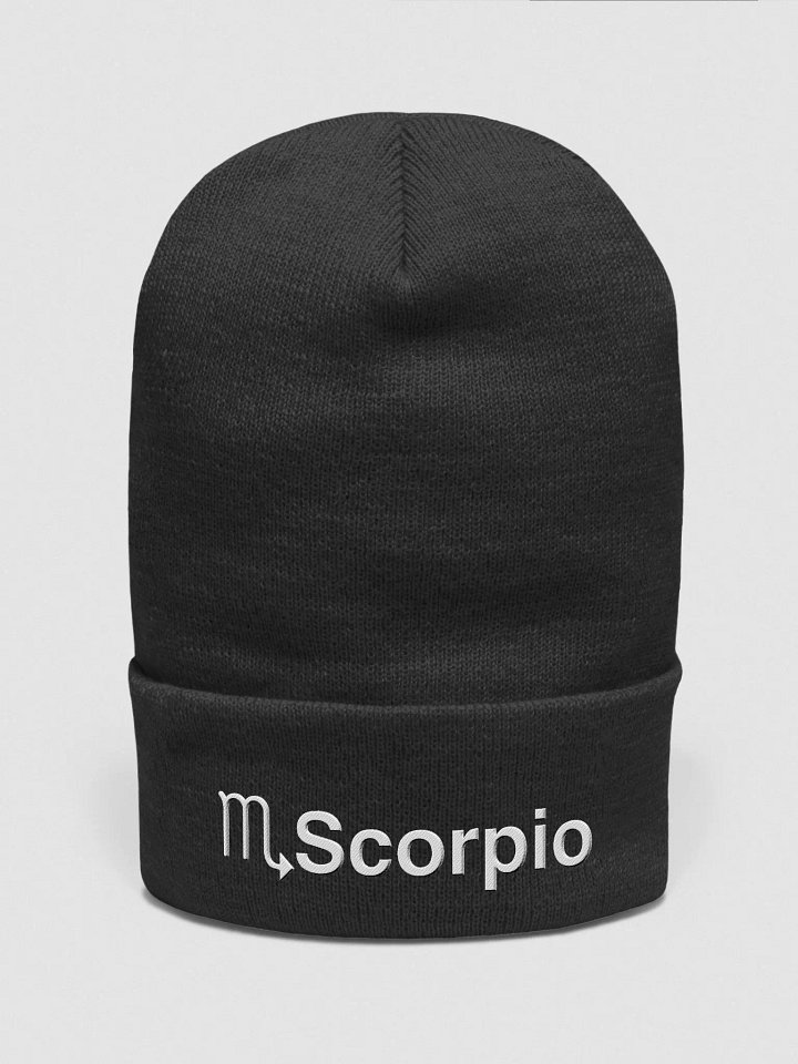 SCORPIO Zodiac Beanie product image (2)