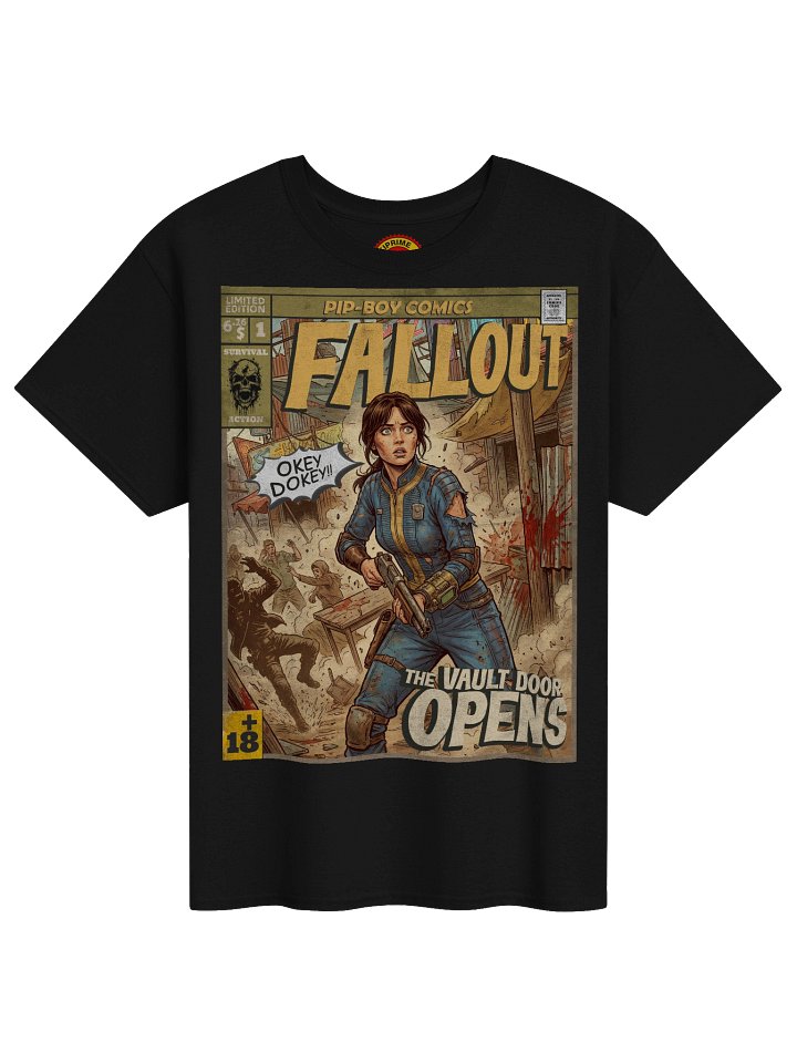 Fallout Series Comic Art (Issue 1) T-Shirt product image (1)