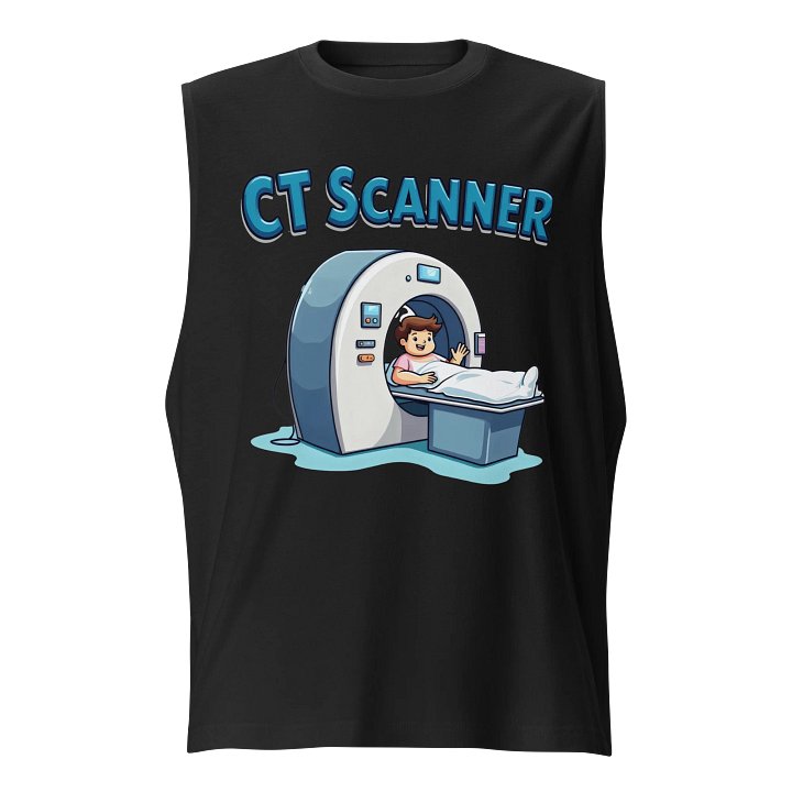 Smiling CT Scanner Muscle Tank product image (1)