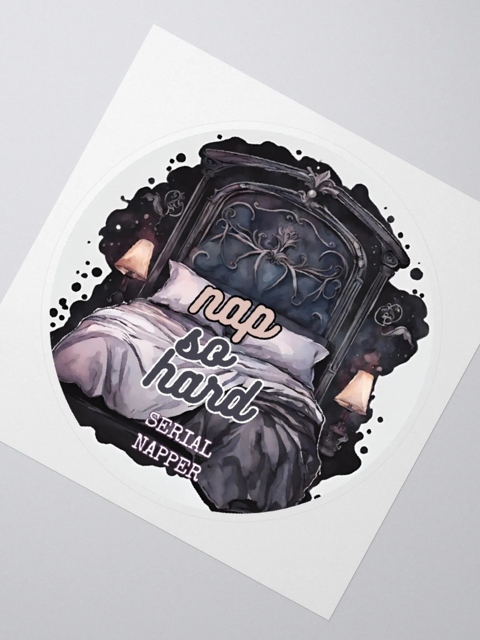 Nap So Hard Sticker product image (2)
