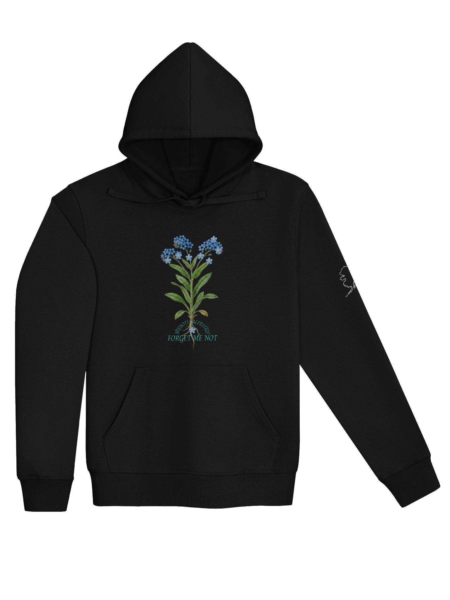 DELUXE "FORGET-ME-NOT" HOODY product image (3)