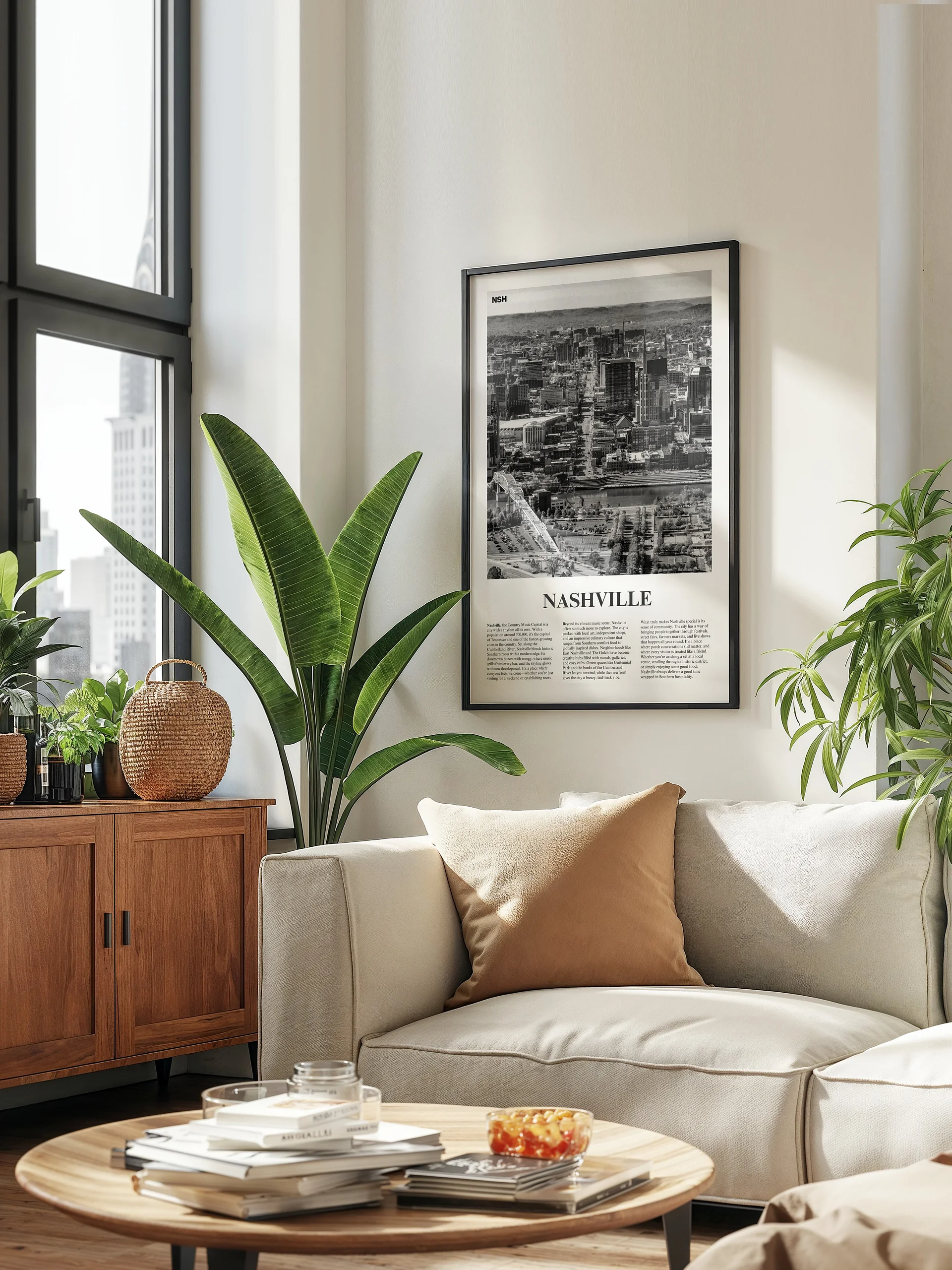 Nashville 01 Newspaper Poster | Framed product image (13)