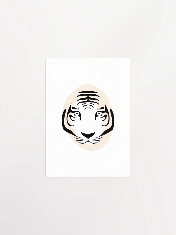 The Watcher - Minimalist Tiger Print product image (2)