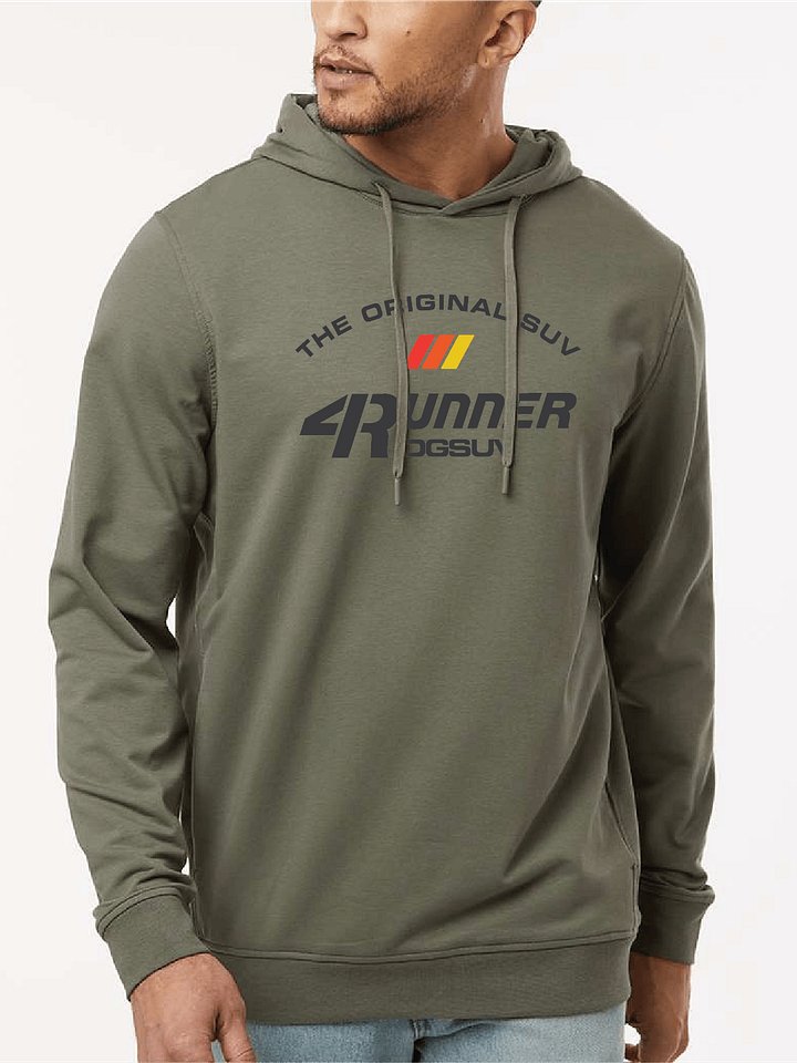 Simple Unisex Premium Hoodie - Olive/Black product image (1)
