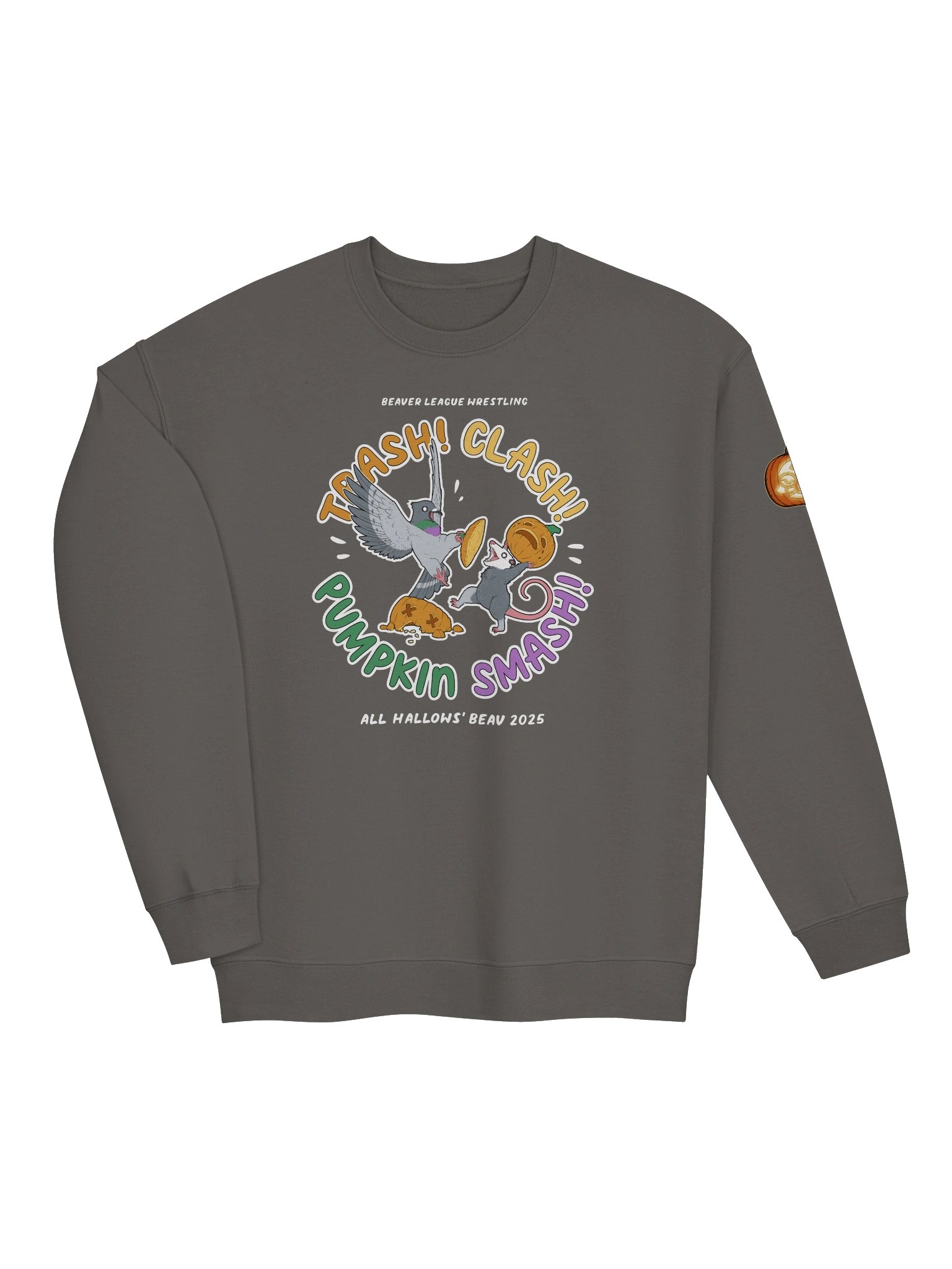 Trash! Clash! Pumpkin Smash! Sweater! product image (15)
