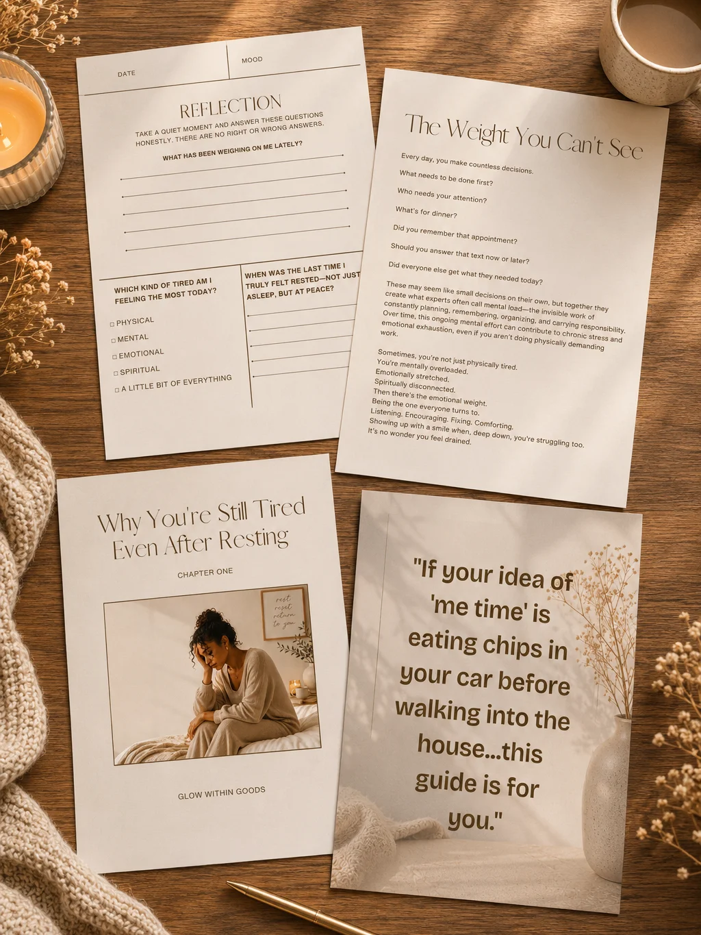 Beyond the Surface: A Guided Self-Care Workbook for the Woman Who's Been Carrying Too Much product image (3)
