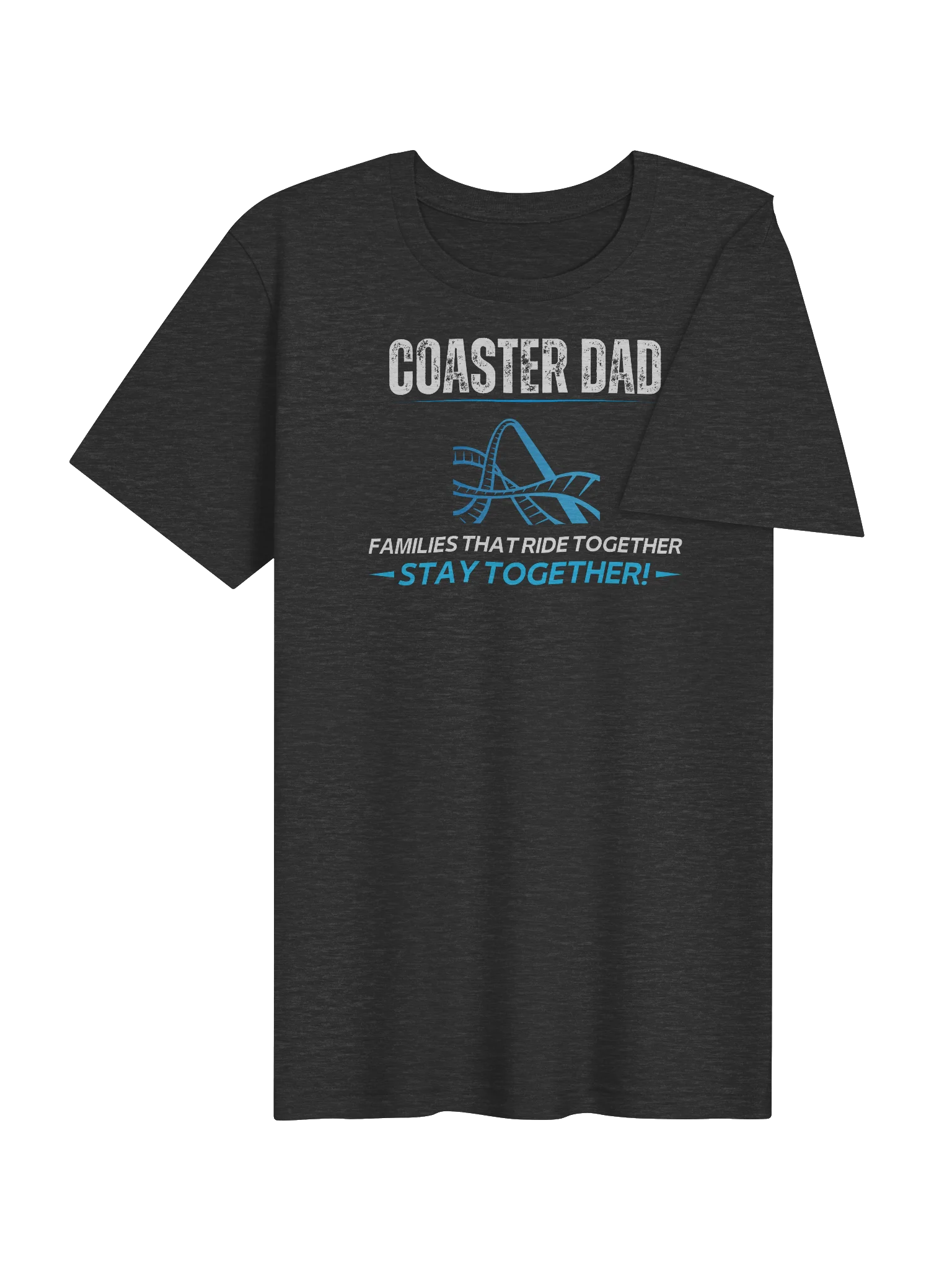 Roller Coaster Dad Theme Park Tee product image (4)