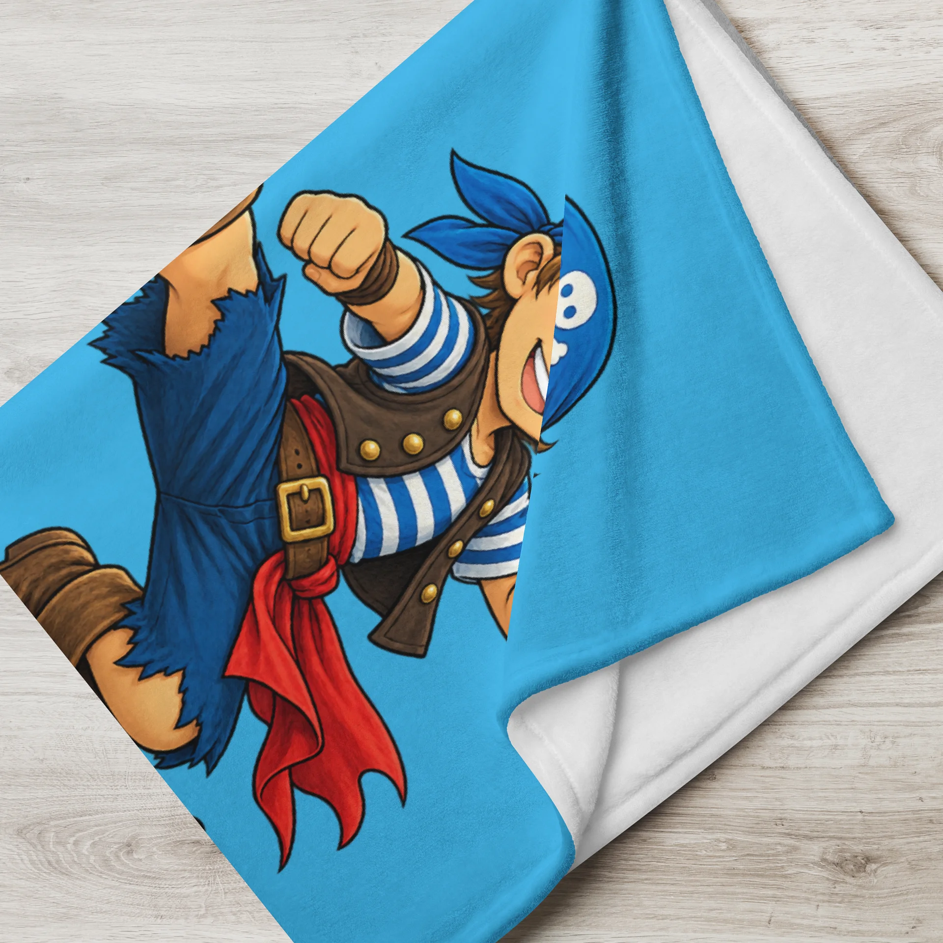 Adley in Action - Throw Blanket product image (2)