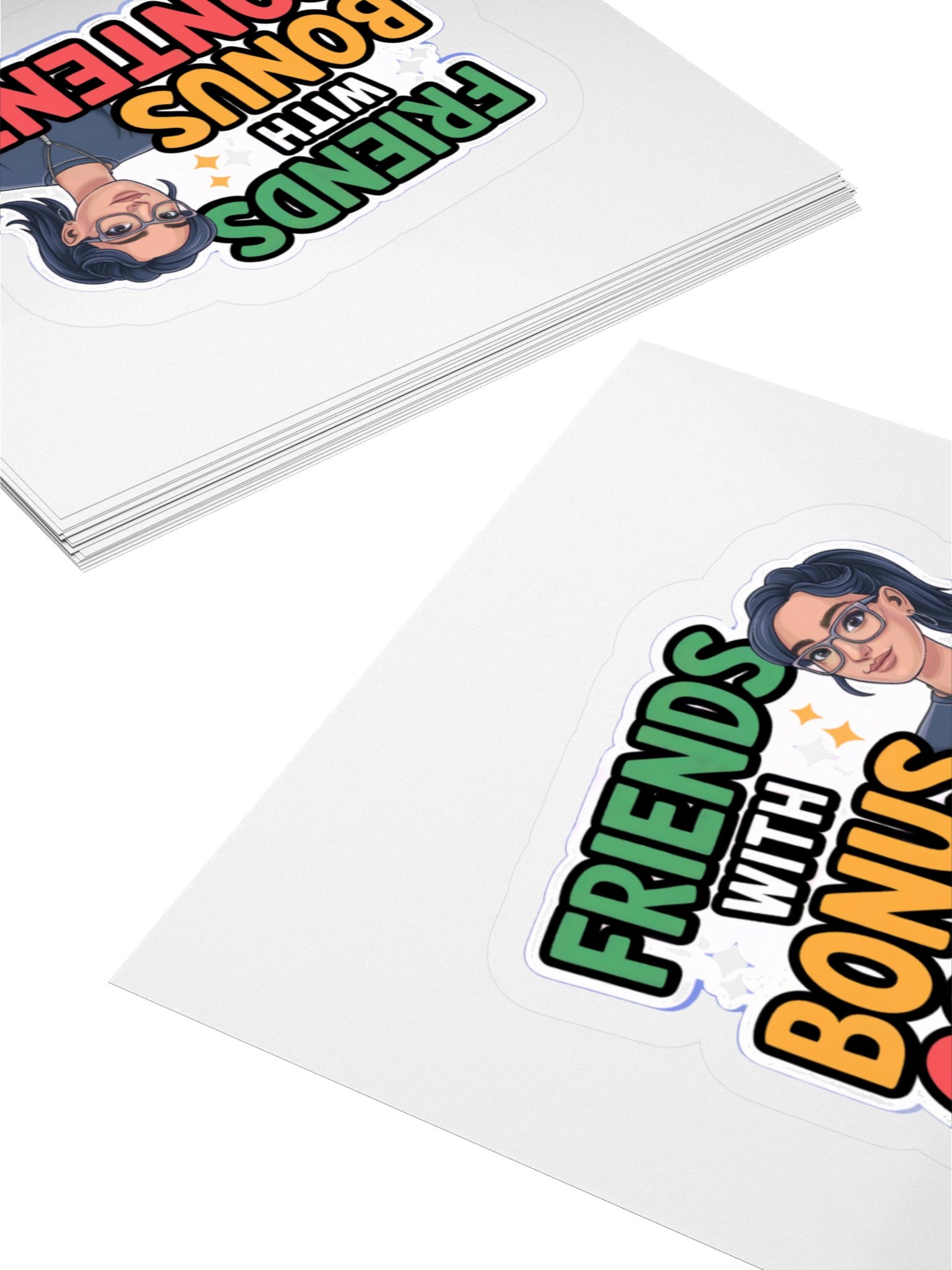 Friends with bonus content stickers product image (11)