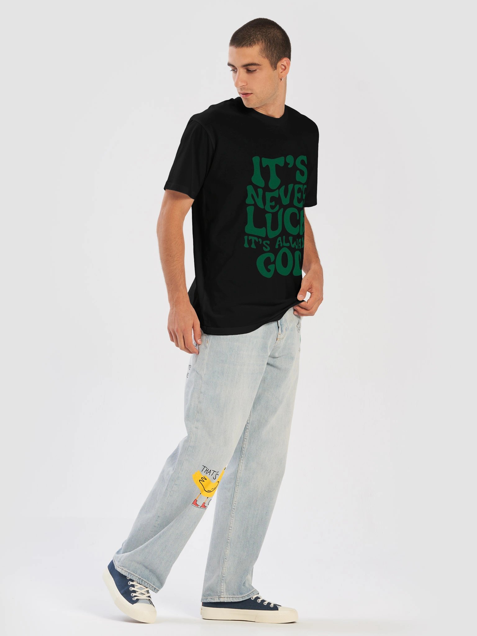 "It's Never Luck, It's Always God" Tee product image (24)