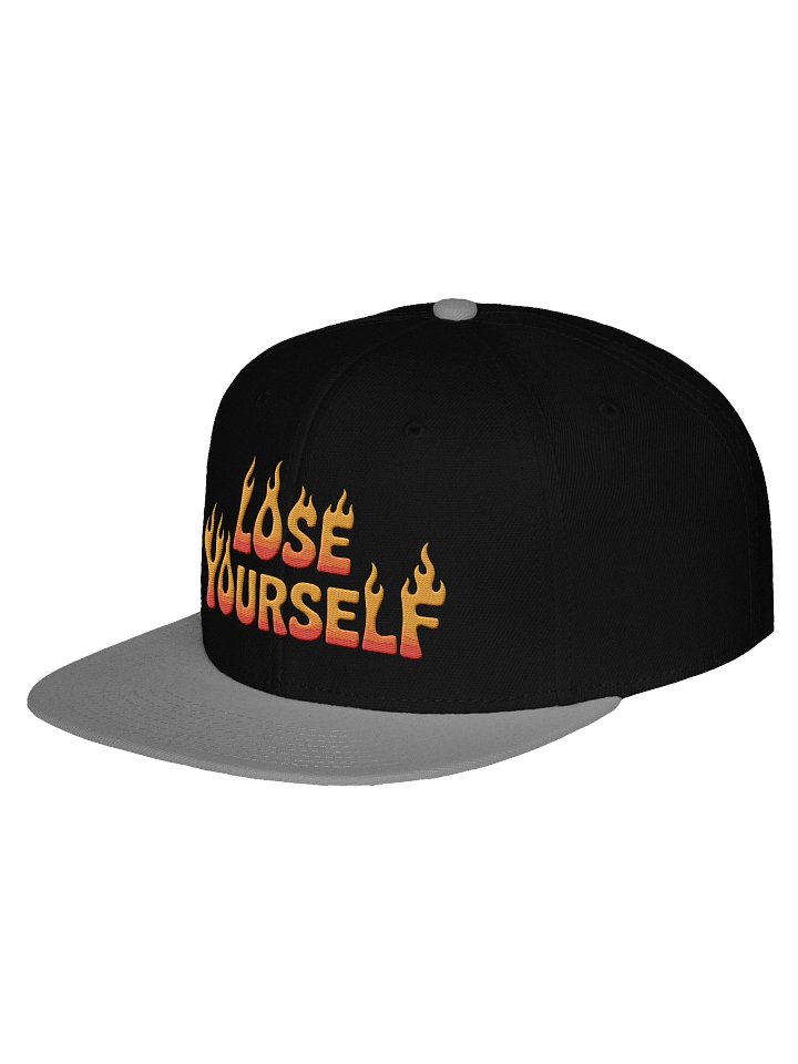 Ethereal LOSE YOURSELF Flame Snapback Cap product image (2)