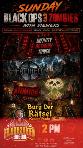 Another Week Of Streams and For Those Who Never Been To a BAGBOI stream,  PICK A NIGHT THIS WEEK AND PULL UP!!!!

I'LL MAKE Y...