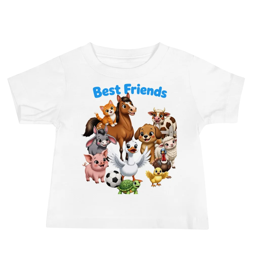Best Friends Farm Animals Baby Tee product image (2)
