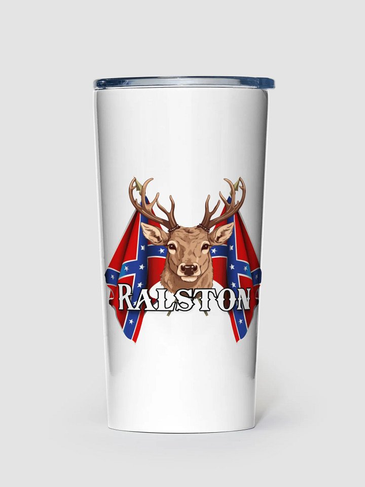 "Ralston" Last Name Rebel Redneck Deer - Adult Tumbler product image (1)