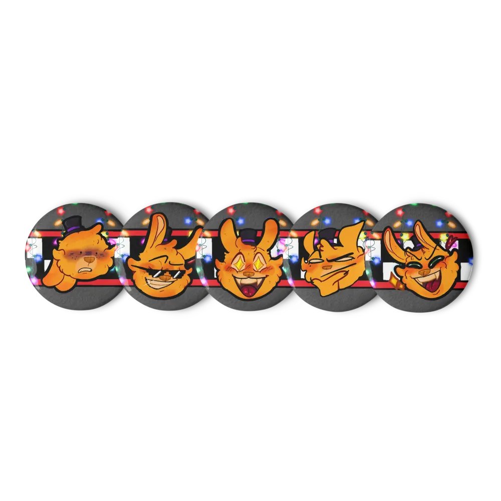 Springy Twitch Pins! (Set 1) product image (3)