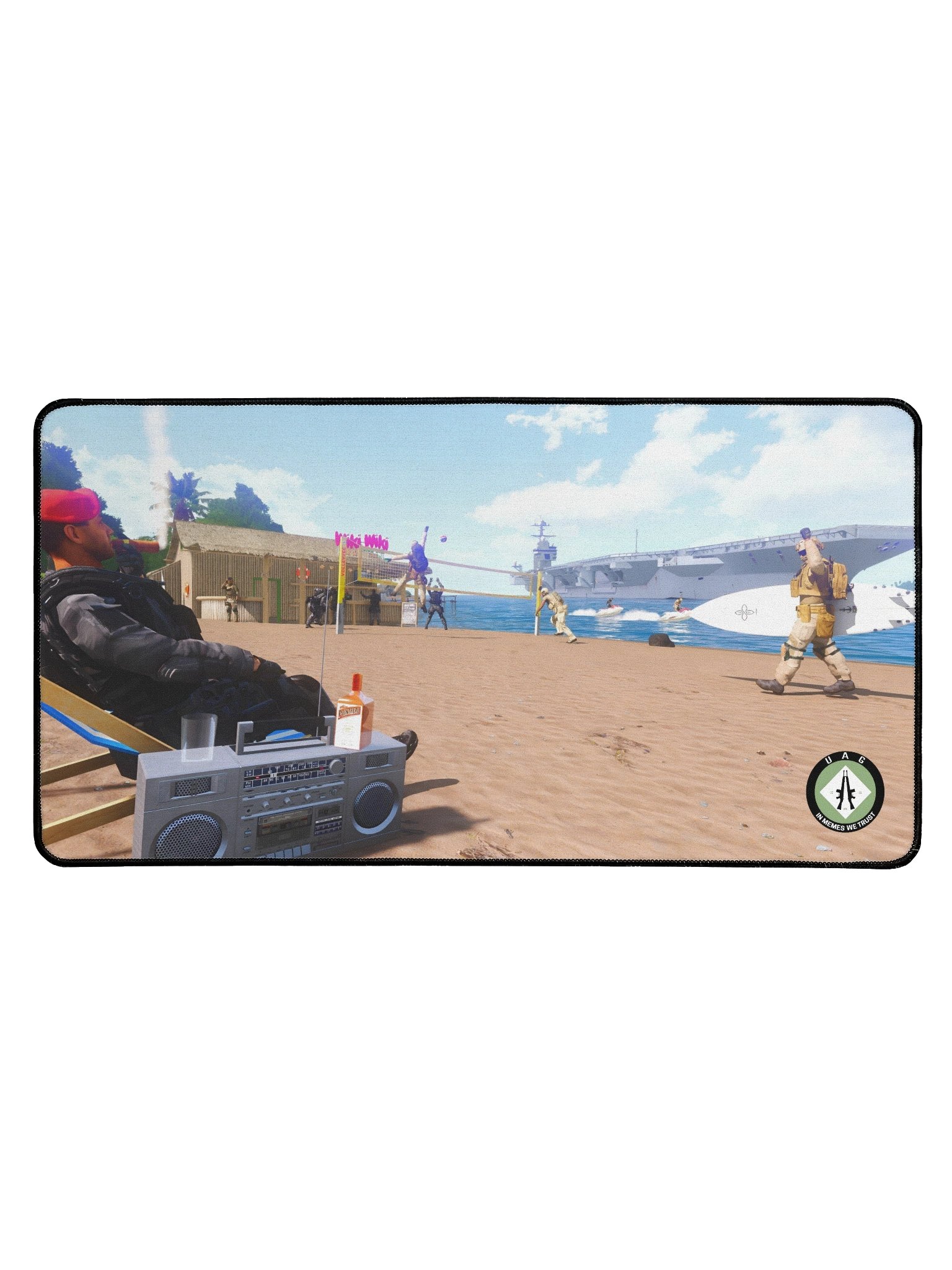 UAG Beach Episode Desk Mat 15.5" x 31.5" product image (1)