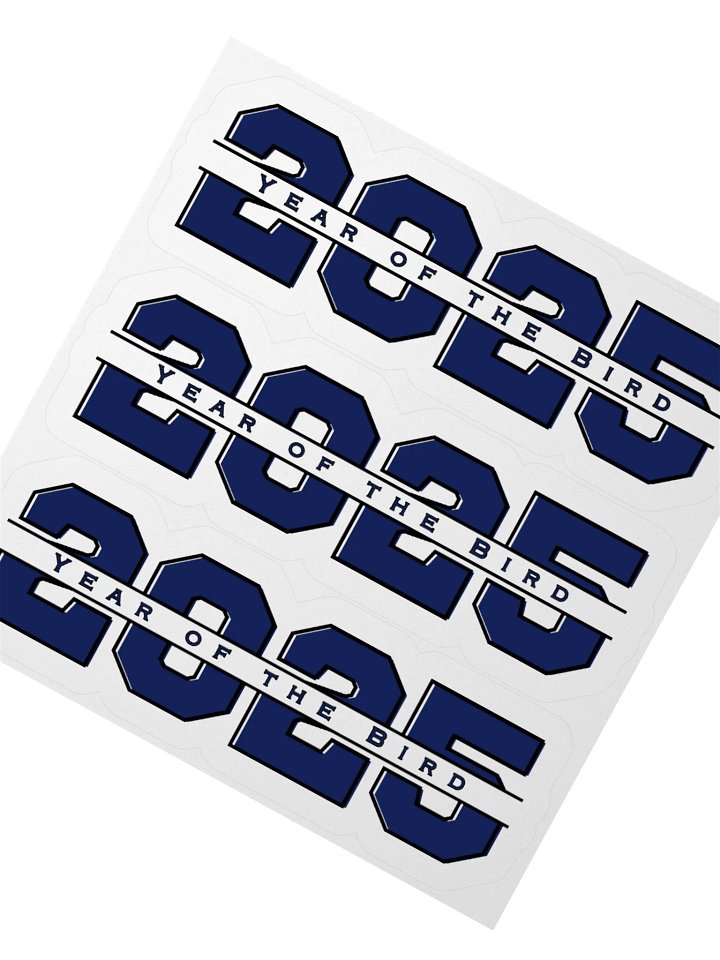 Navy "Year of the Bird" Stickers product image (1)