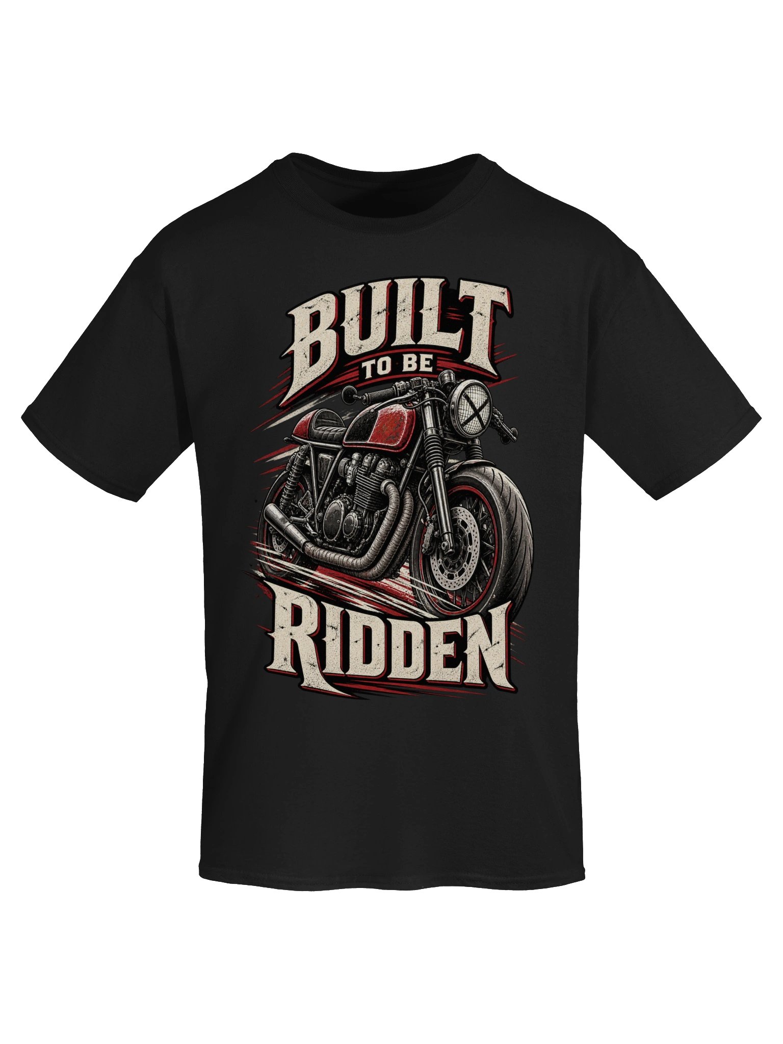 Built to Be Ridden – Vintage Café Racer T-Shirt product image (5)