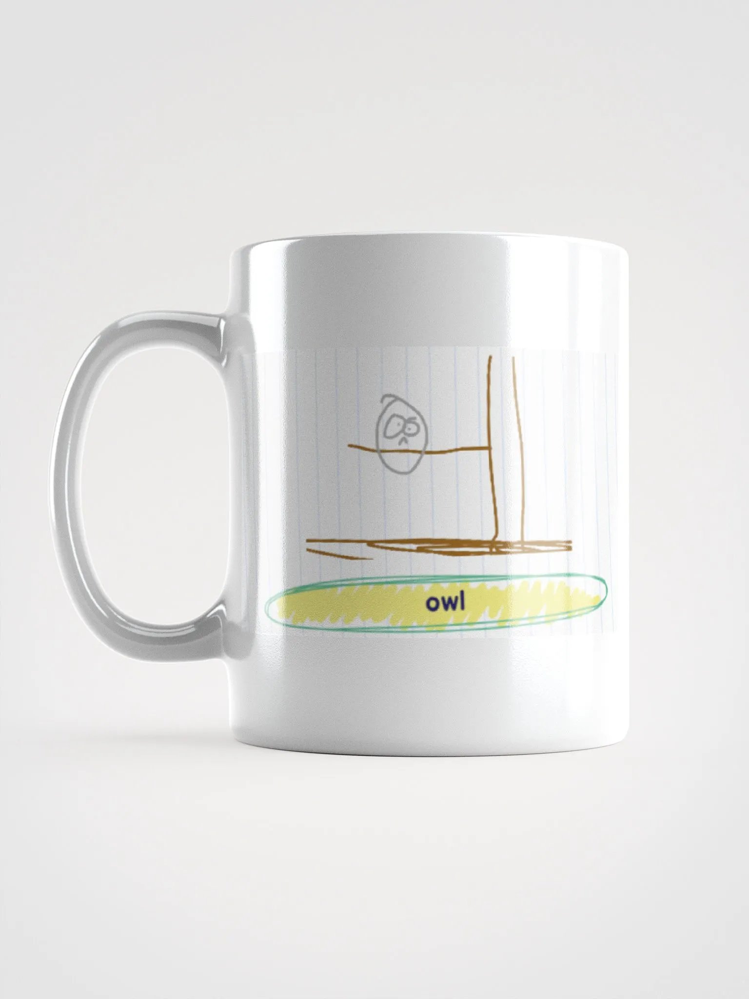Owl mug product image (5)