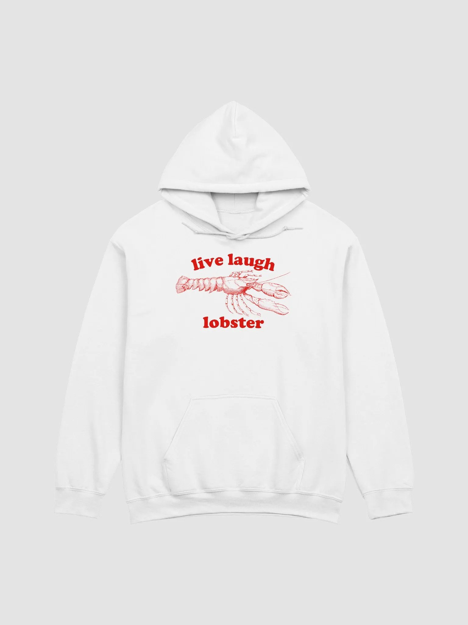live laugh lobster Hoodie product image (1)