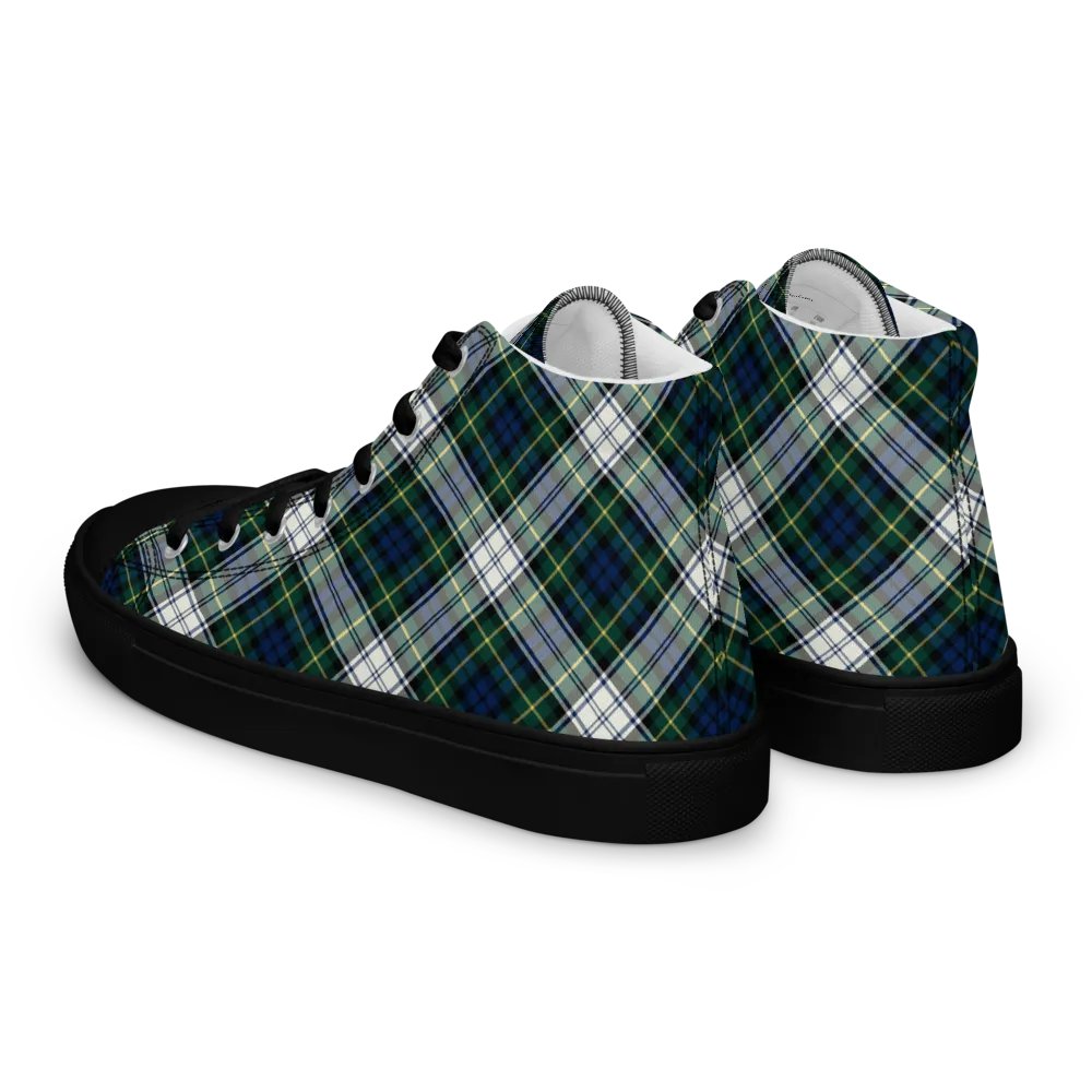 Gordon Dress Tartan Men's High Top Shoes product image (9)