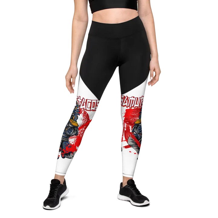 Samurai Tacos All-Over Print Leggings product image (2)