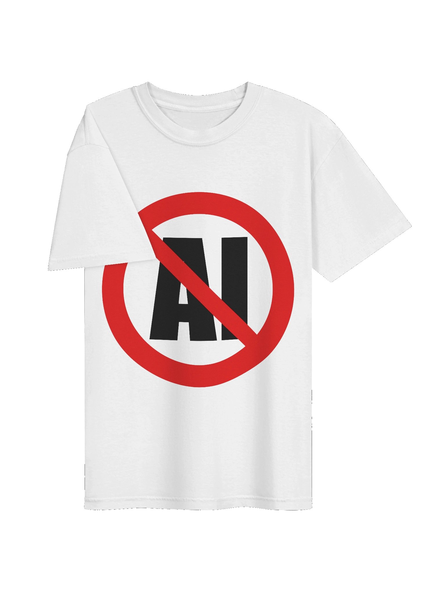 No AI T-Shirt (light) product image (3)