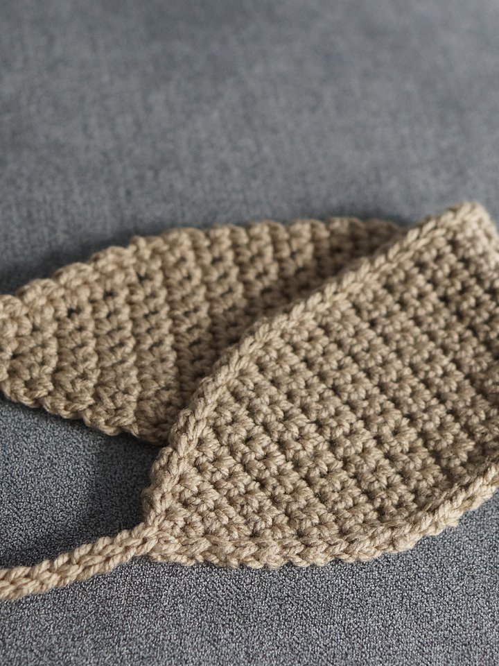 Single crochet bandana Crochet pattern product image (2)