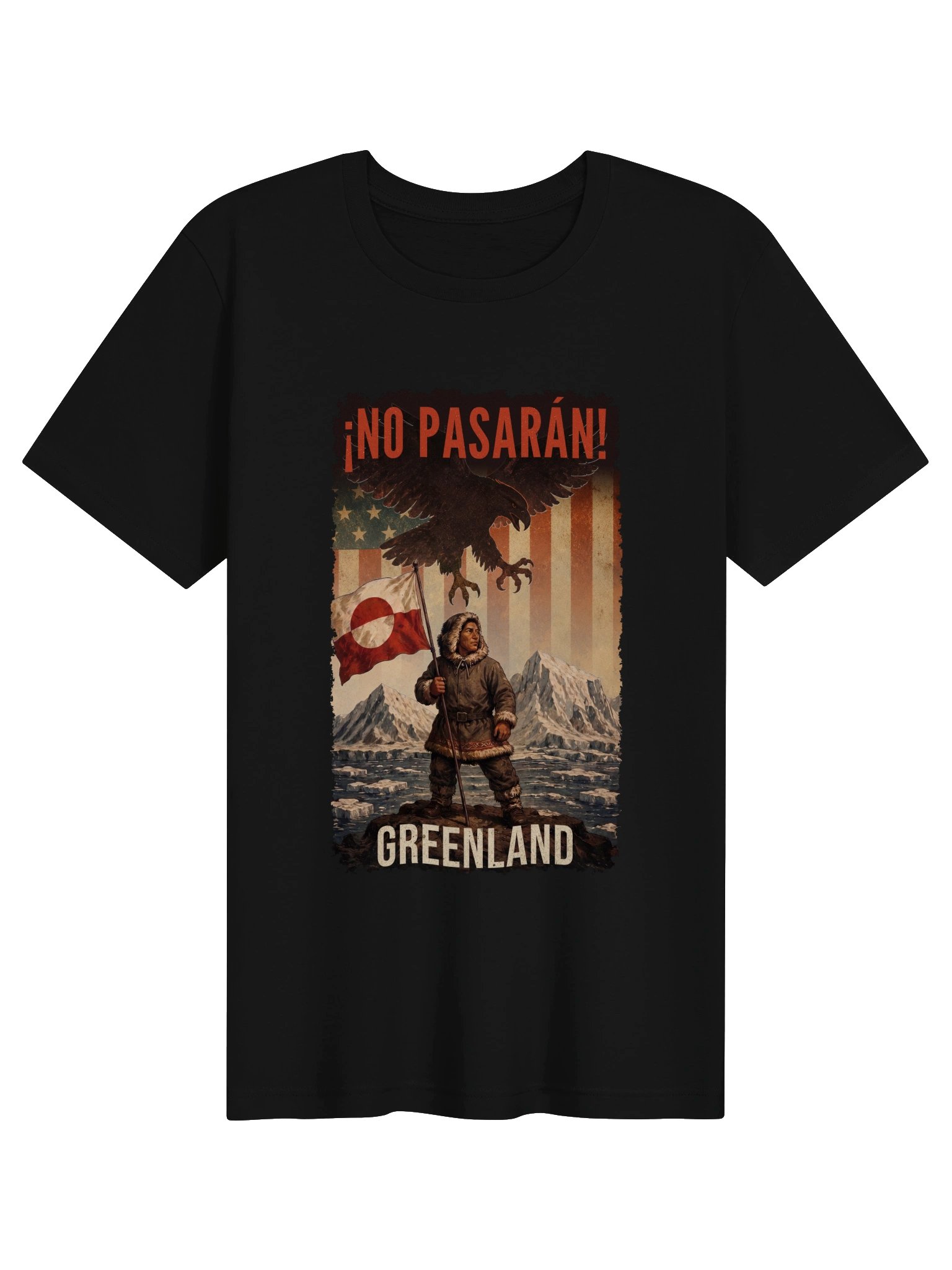 NO PASARÁN - GREENLAD Tee product image (1)