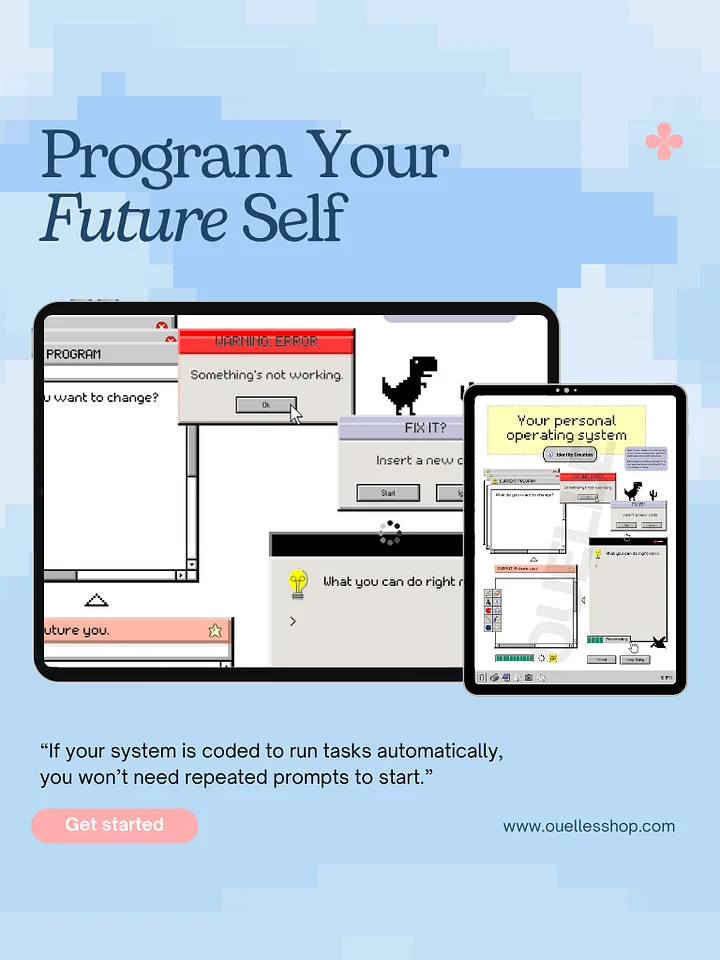 Identity Reset Life Planner (PDF) product image (1)